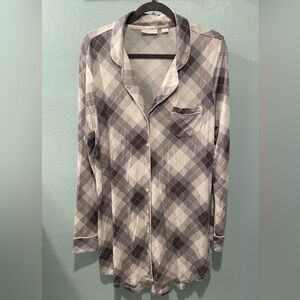 Nordstrom Lingerie Womens Normcore Sleep Shirt Sz Large Nightgown